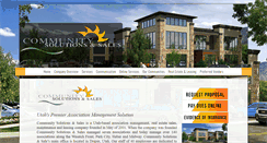 Desktop Screenshot of csshoa.com